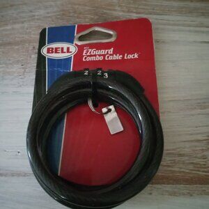 Bell Combination EZGuard Combo Cable Lock New